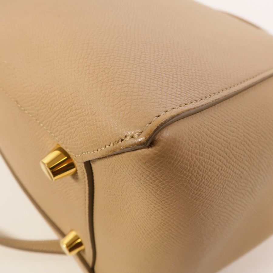CELINE 牛皮皮革Mini Belt Bag手挽肩背兩用袋-10