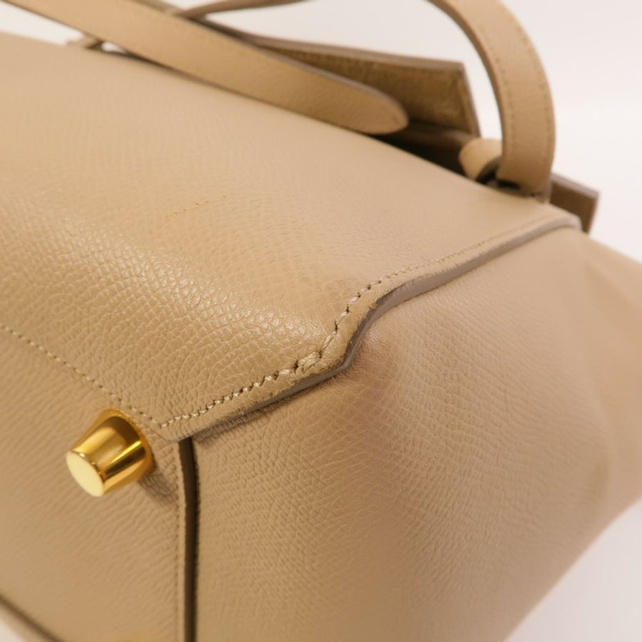 CELINE 牛皮皮革Mini Belt Bag手挽肩背兩用袋-11