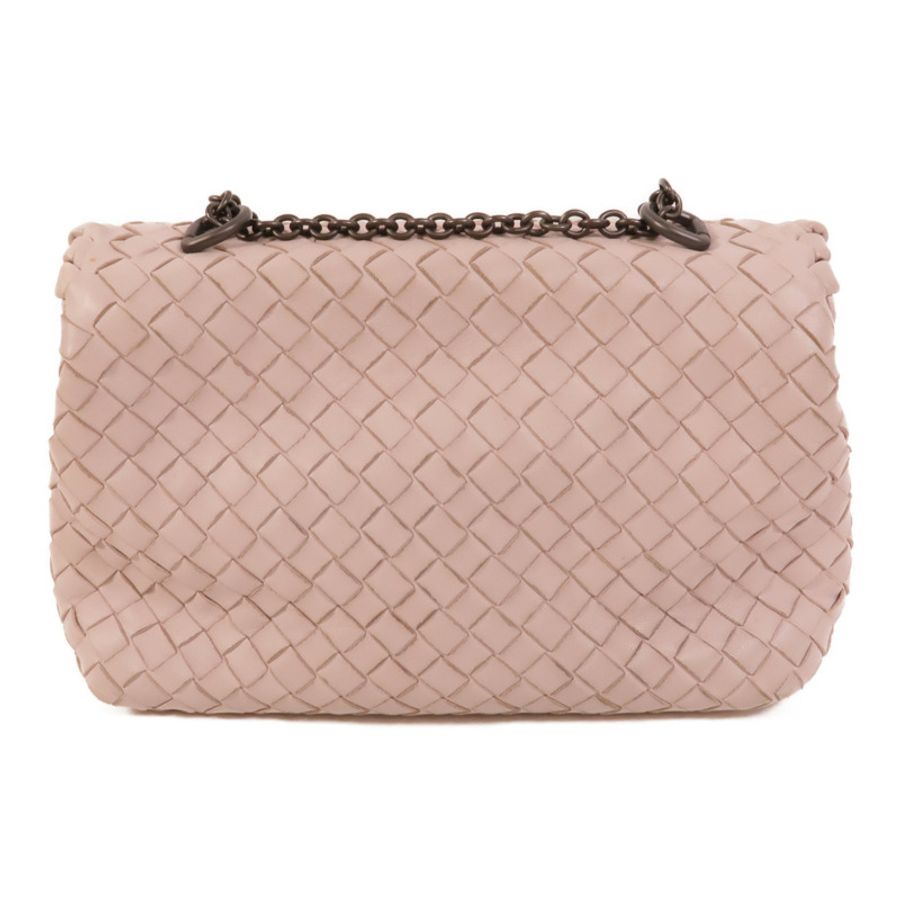 BOTTEGA VENETA 羊皮皮革Olimpia Bag鏈帶肩背袋-1