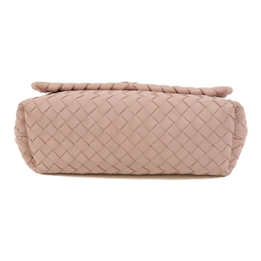 BOTTEGA VENETA 羊皮皮革Olimpia Bag鏈帶肩背袋-3