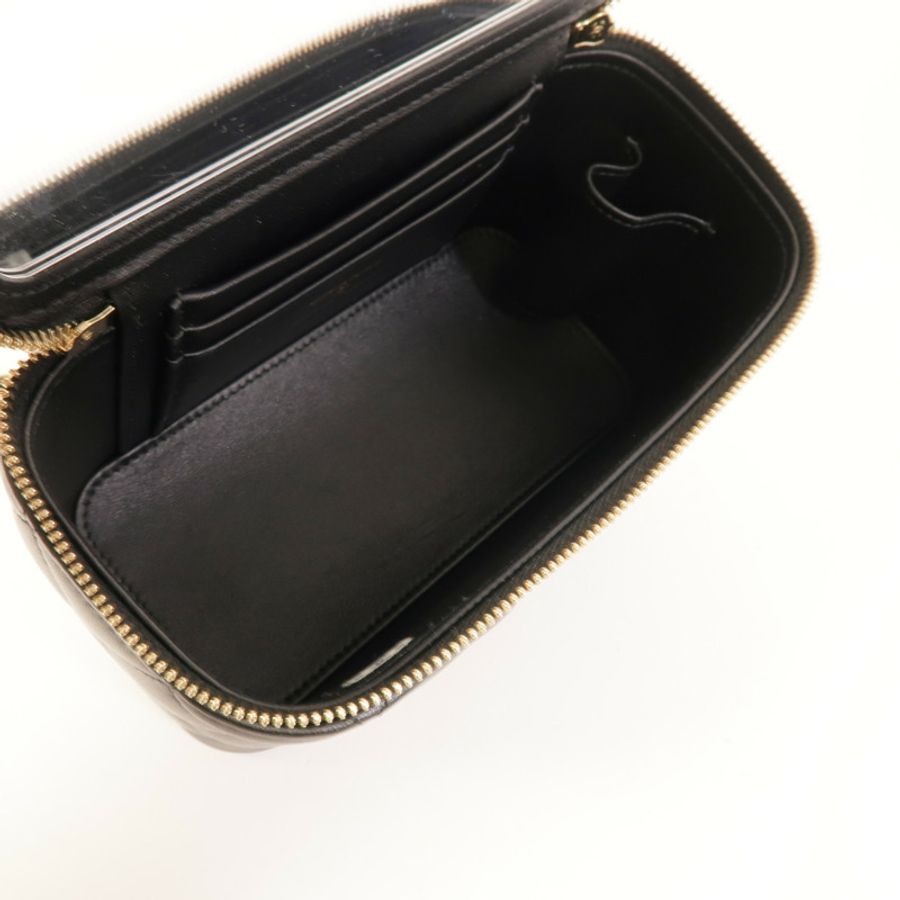 CHANEL 羊皮皮革Top Handle Vanity Case手挽肩背兩用袋-4