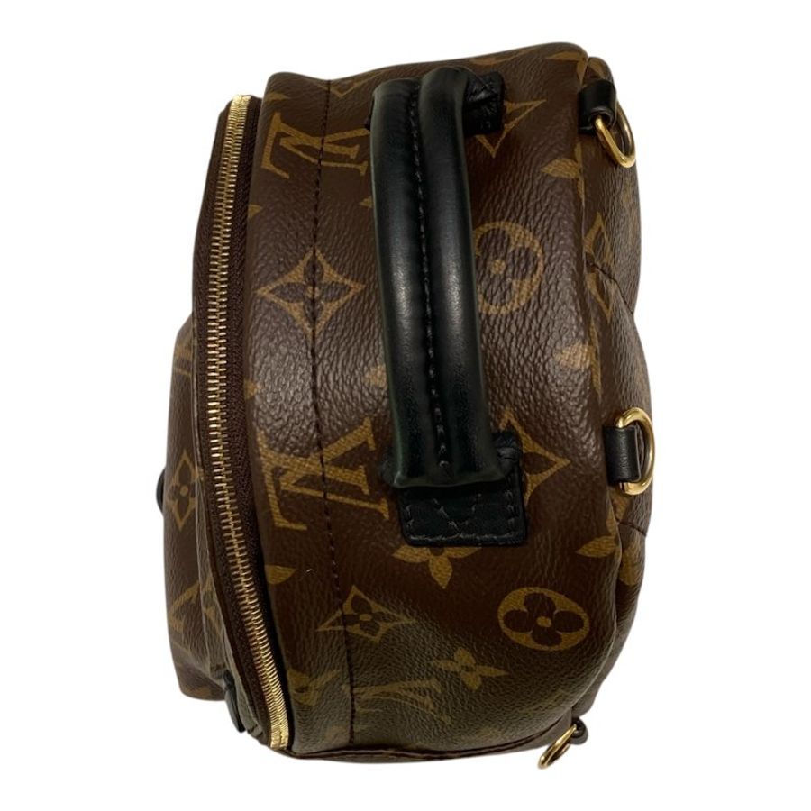 LOUIS VUITTON 路易威登 Palm Springs Mini 後背包 M44873 老花 金釦-4