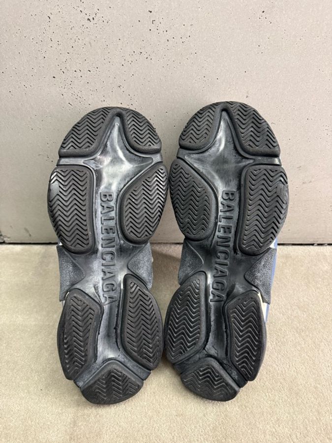 二手藍色Balenciaga Triple S-2