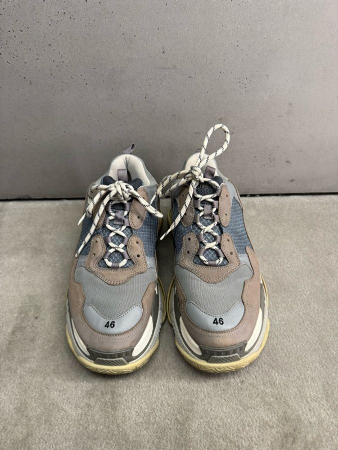 二手Balenciaga 灰色triple S-0