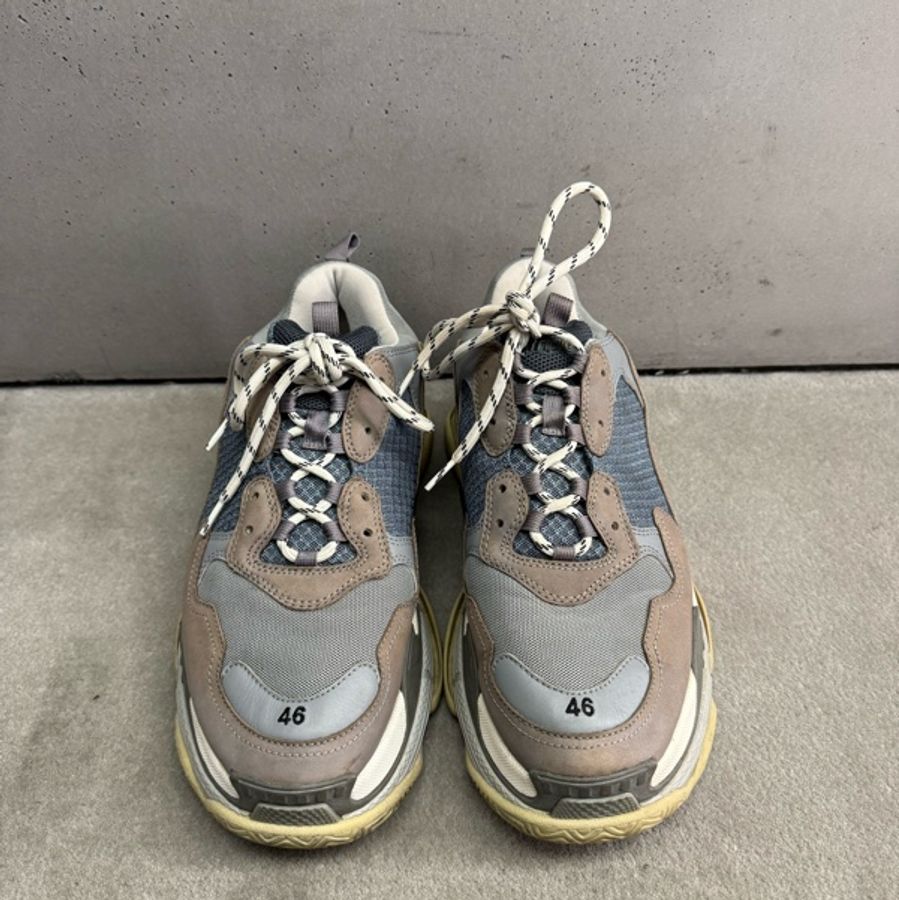 二手Balenciaga 灰色triple S-5