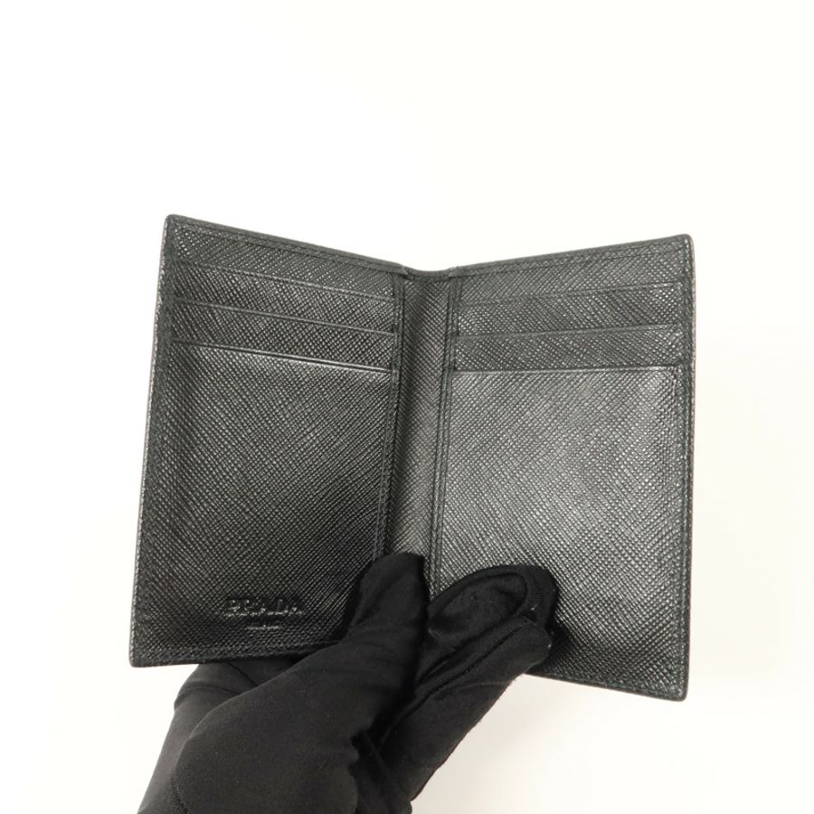 PRADA Saffiano皮革Card Holder卡片套-4