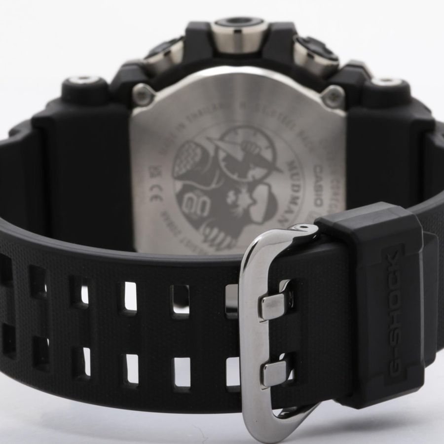 卡西歐 G-SHOCK Master of G - LAND MUDMAN GW-9500-1JF 黑色樹脂 x 不銹鋼男士太陽能電波手錶-4