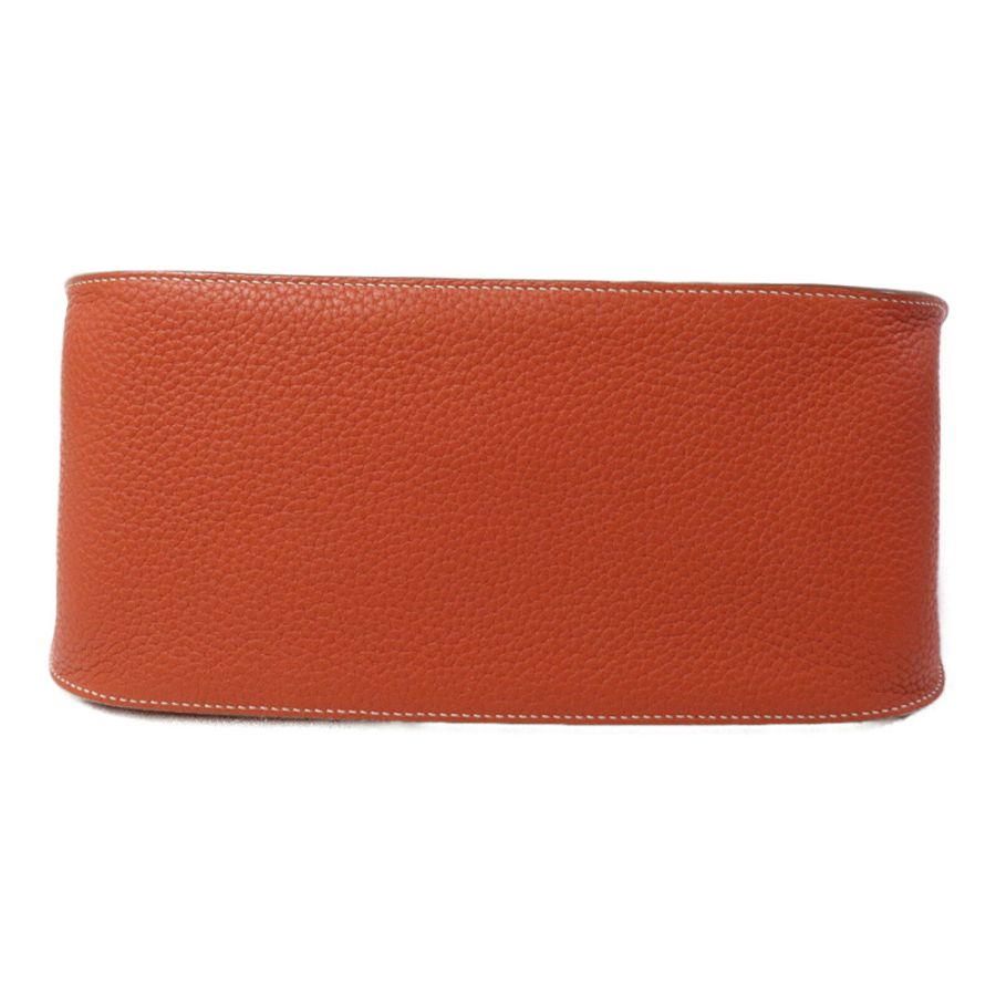 HERMES Clemence皮革Jypsiere 28肩背袋Sanguine/Rose Jaipur-3