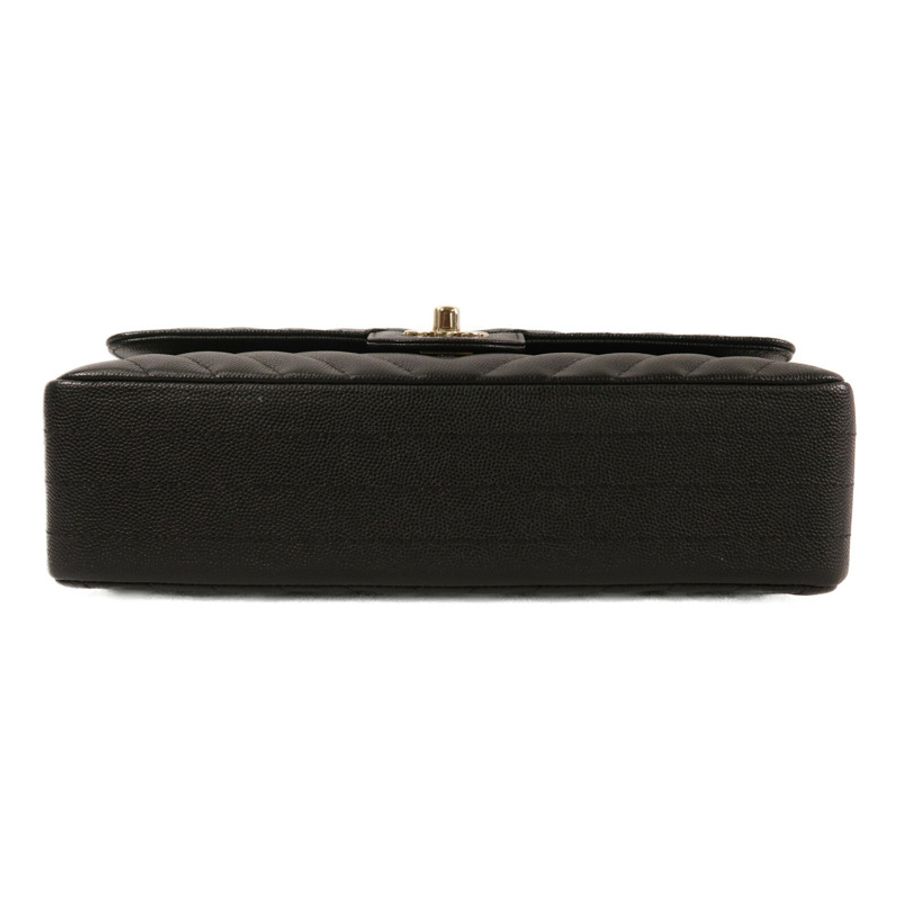CHANEL 牛皮皮革Classic 25 Chevron鏈帶肩背袋-3