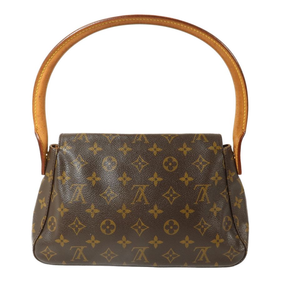 LOUIS VUITTON Monogram Mini Looping肩背袋-1