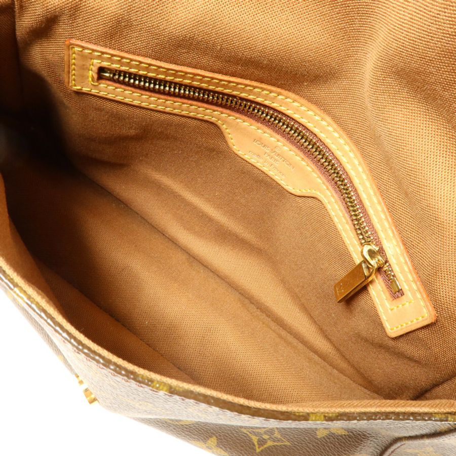 LOUIS VUITTON Monogram Mini Looping肩背袋-4