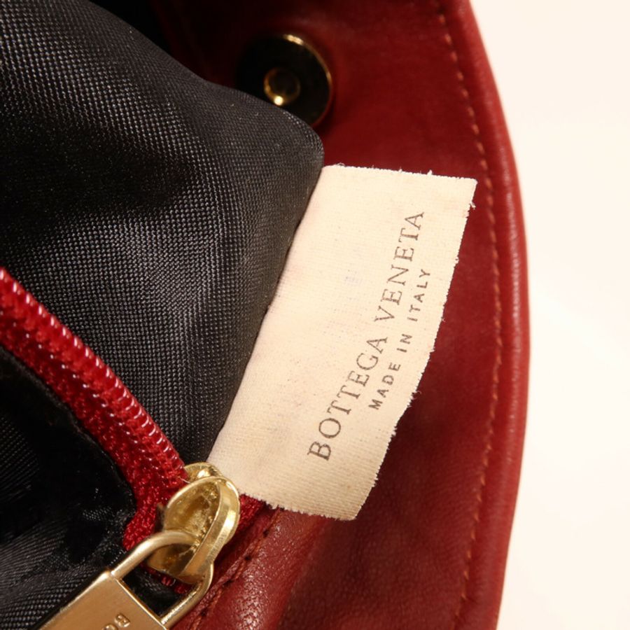 BOTTEGA VENETA 羊皮皮革Intrecciato Hobo Bag肩背袋-6