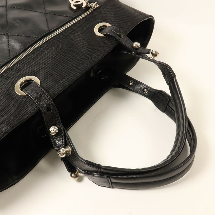 CHANEL 帆布Biarritz Tote Bag Large手挽袋-7