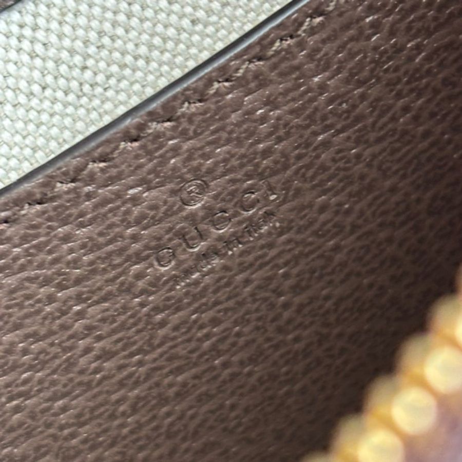 ::GUCCI:: Ophidia 764960 Supreme 烏木色迷你手提包 迷你麻將包 鏈帶手袋-17