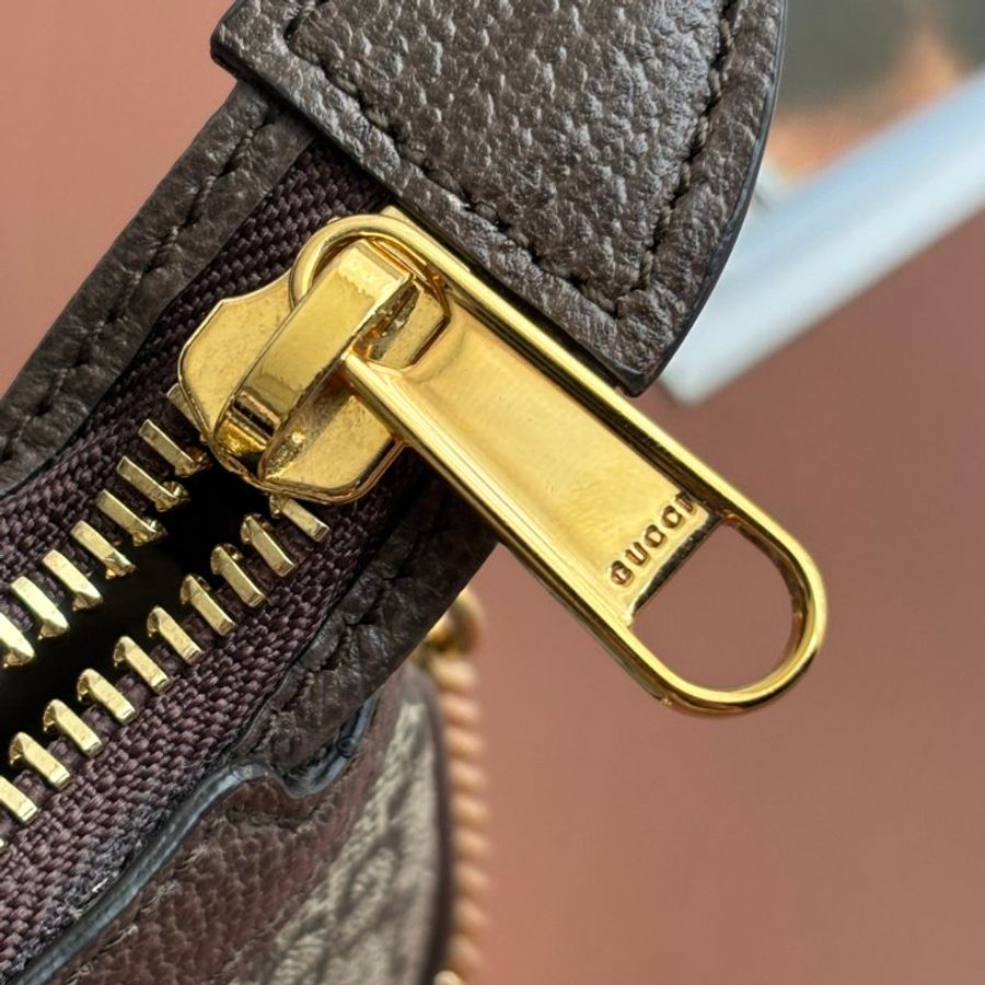 ::GUCCI:: Ophidia 764960 Supreme 烏木色迷你手提包 迷你麻將包 鏈帶手袋-22