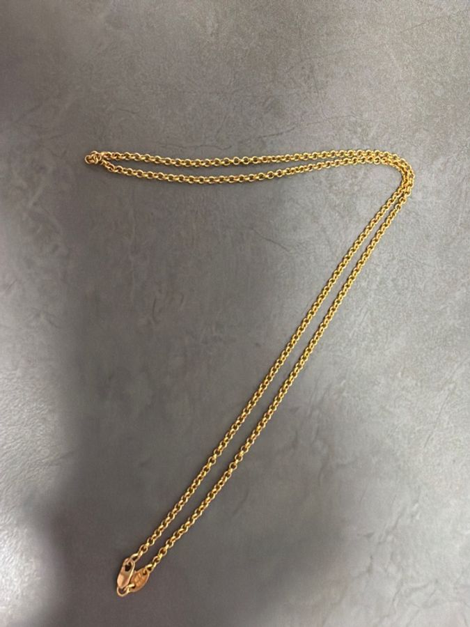 Chrome hearts 22k roll chain 50cm-1