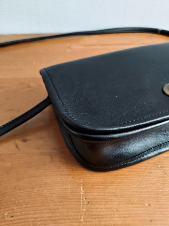 美製老品 #COACH 黑色小方包 | 美式 | 古典 | 老包 | 老靈魂 | VTG-3