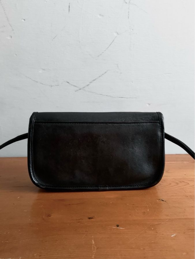 美製老品 #COACH 黑色小方包 | 美式 | 古典 | 老包 | 老靈魂 | VTG-7
