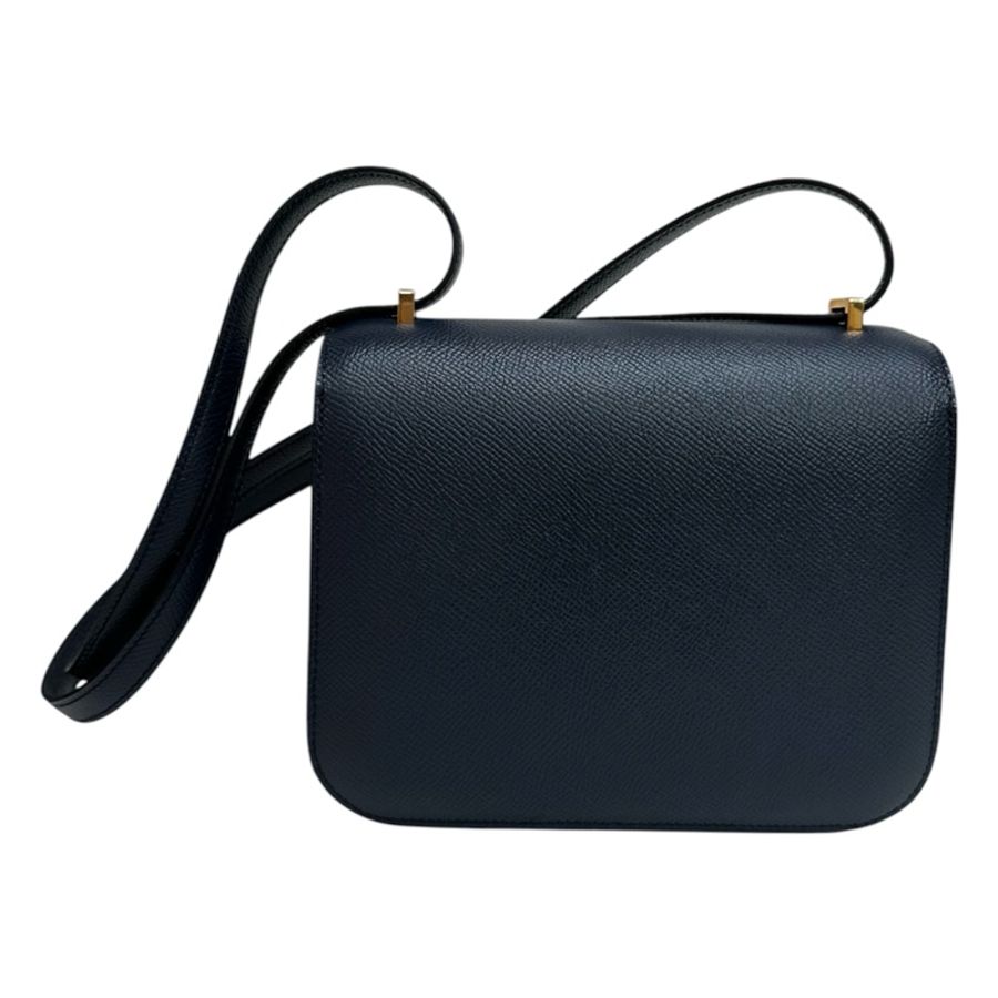Hermès Constance 19 Epsom Bleu indigo 玫瑰金扣靛藍-6