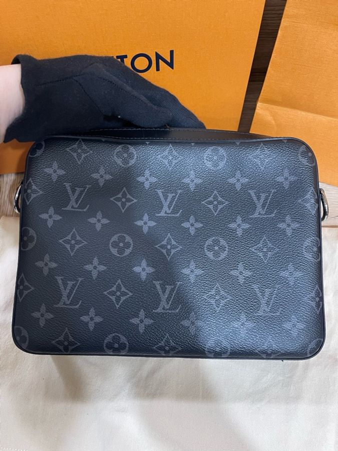 Lv黑老花三合一包（M69443)漢神百貨購入配件齊全❗️-10