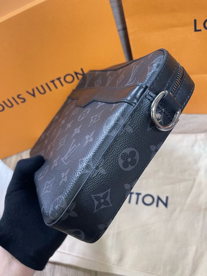 Lv黑老花三合一包（M69443)漢神百貨購入配件齊全❗️-20