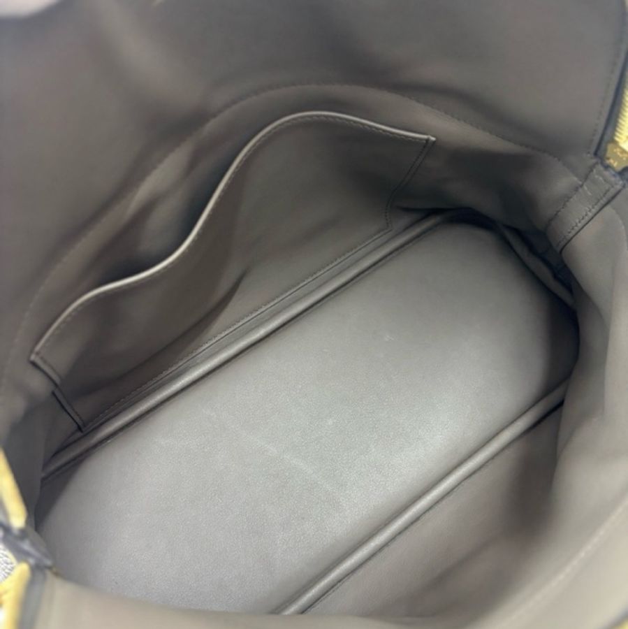 Hermes 8F錫器灰Bolide31 c刻,togo 附件鎖具、肩帶、塵袋。-7