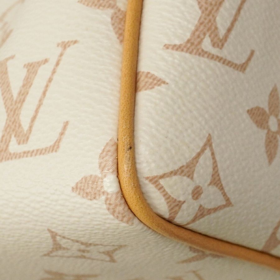 路易威登 Monogram Dune Speedy Bandoulière 20 手提包 M46906 米色黑色兩用包（女士款）-5