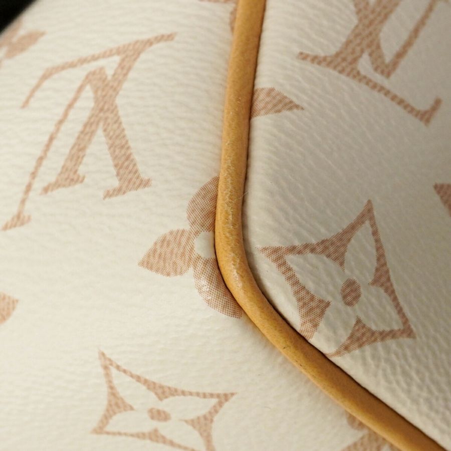 路易威登 Monogram Dune Speedy Bandoulière 20 手提包 M46906 米色黑色兩用包（女士款）-6
