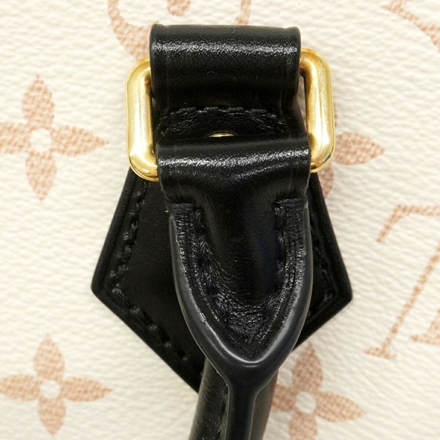 路易威登 Monogram Dune Speedy Bandoulière 20 手提包 M46906 米色黑色兩用包（女士款）-8