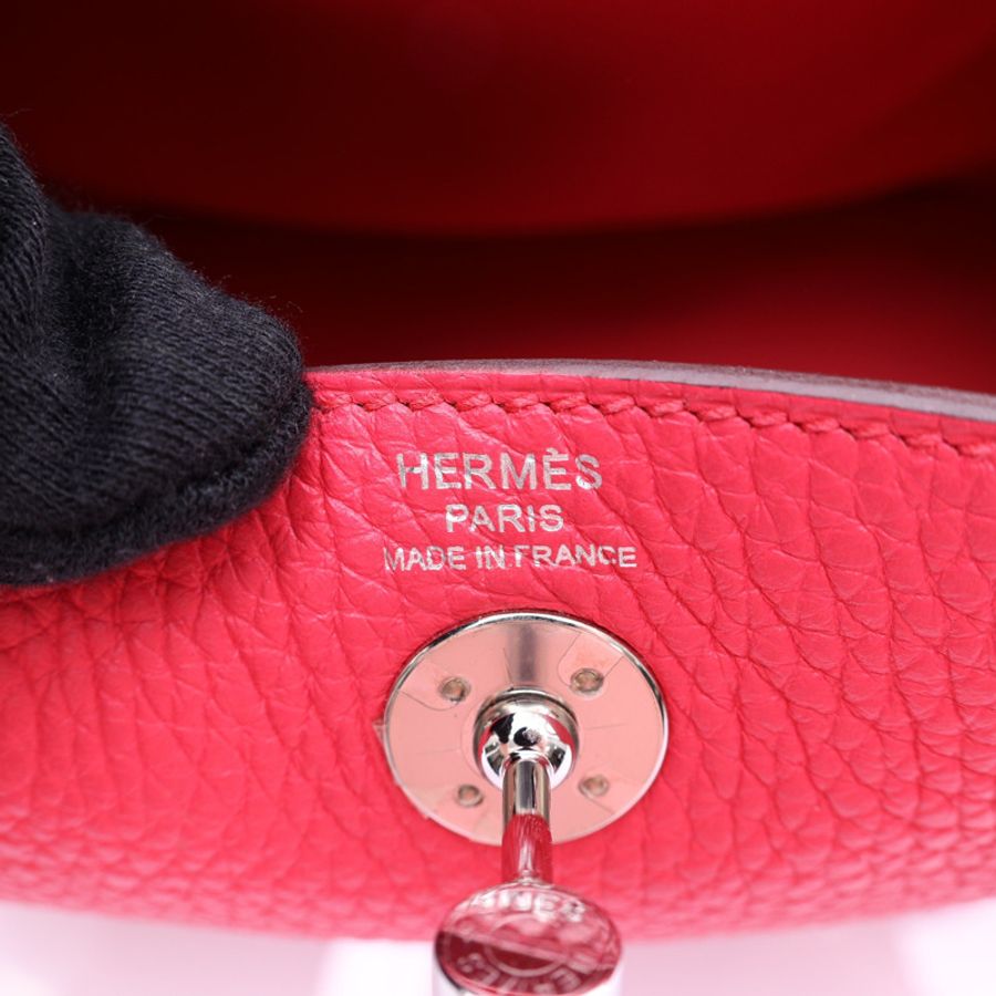 極緻粉色 TC牛皮  Mini Lindy 肩背包 Z刻【HERMES 愛馬仕】-3
