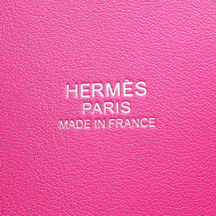 玉蘭粉色 Swift牛皮 Bolide 27 兩用包 A刻【HERMES 愛馬仕】-4