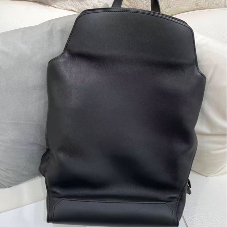 愛馬仕 Hermes  city bag D刻黑色swift皮 雙肩包-7