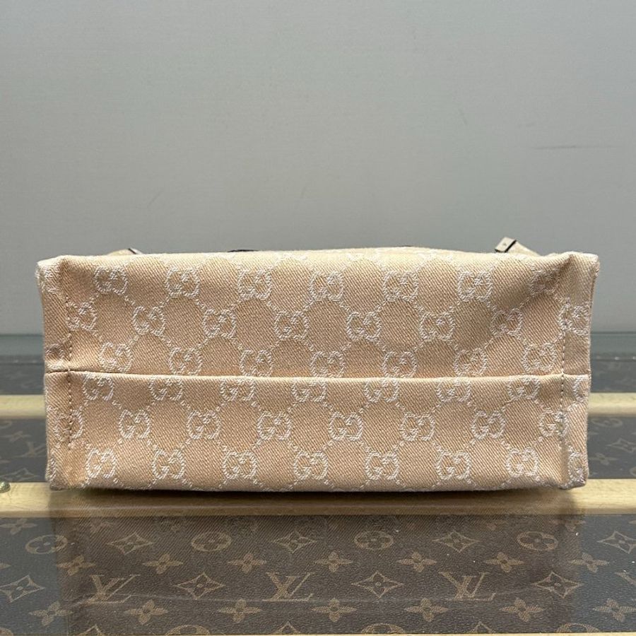 GUCCI 經典老花Ophidia子母手提肩背包27*19*12 99新配件購證 吊牌-2