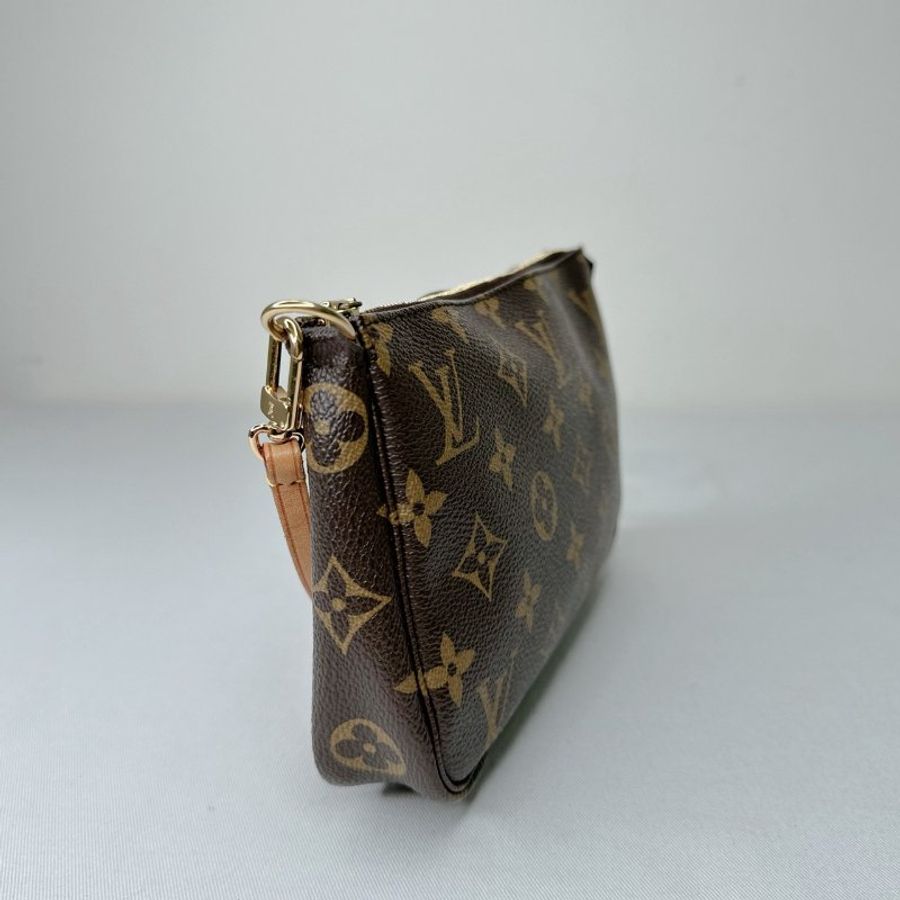 LV Pochette老花大款麻將包-3