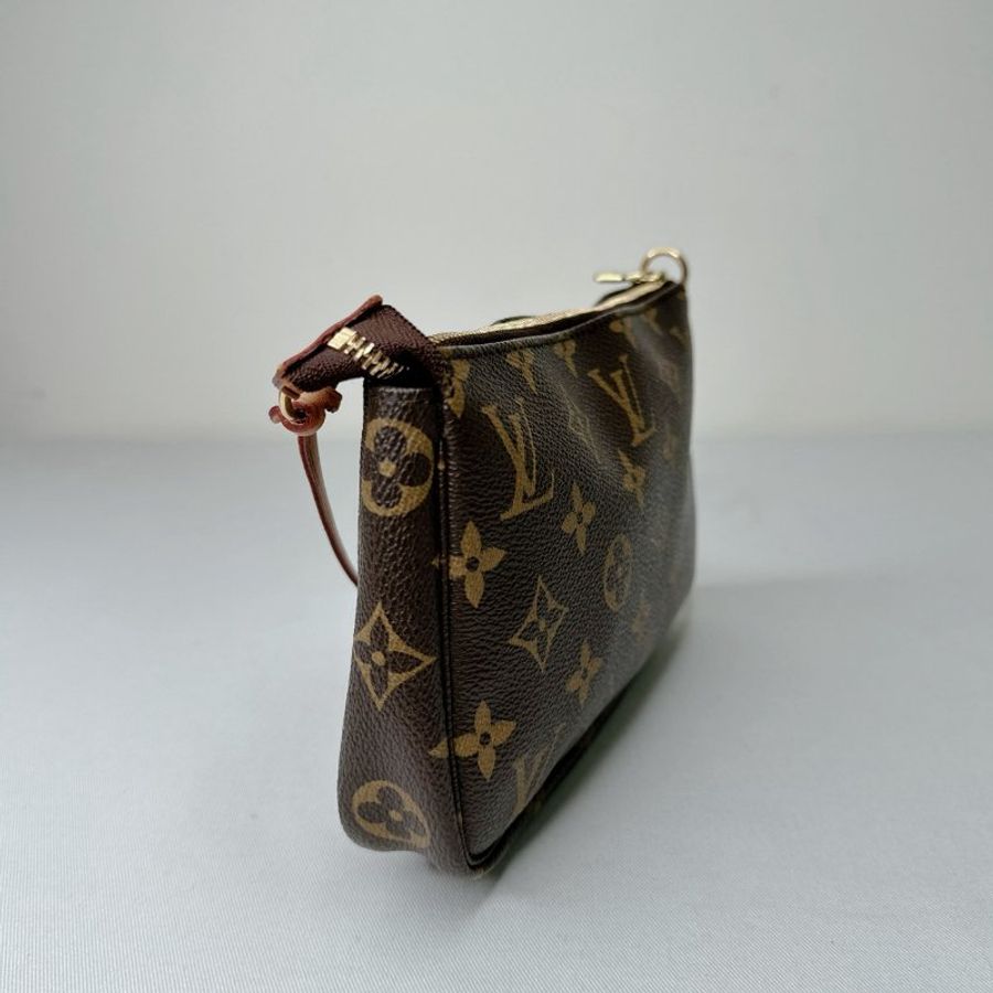 LV Pochette老花大款麻將包-5