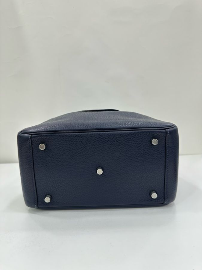 Hermes 愛馬仕 Lindy26 2Z午夜藍銀扣 A刻-5