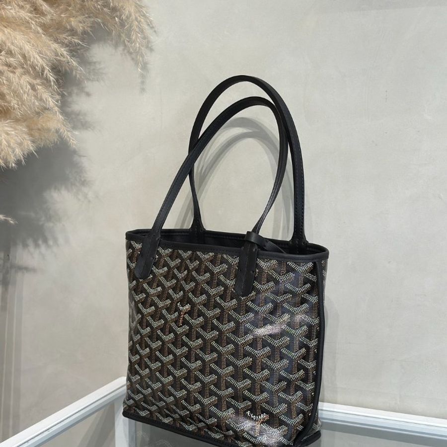 GOYARD 新版Anjou Mini Tote - 黑-3