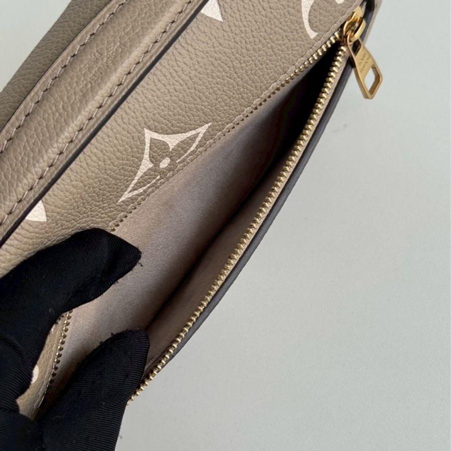 99新🆕 全配有購證🙌🏻 Louis Vuitton LV 路易威登 Pochette Métis East West 奶油色-13