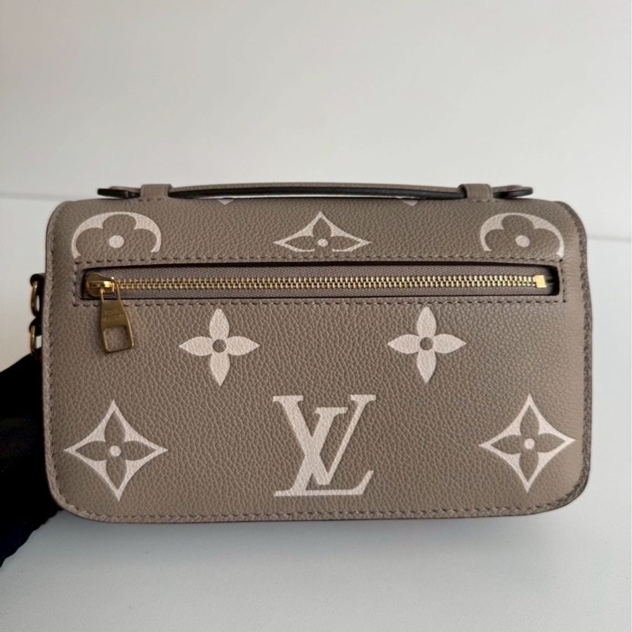 99新🆕 全配有購證🙌🏻 Louis Vuitton LV 路易威登 Pochette Métis East West 奶油色-16