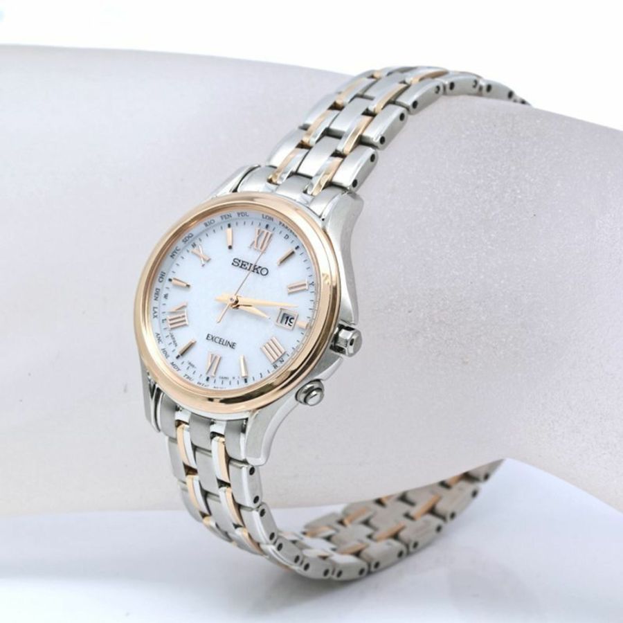 精工 Dolce & Exceline SWCW162 1B35-0AE0 女士鈦金腕錶 /40417-5