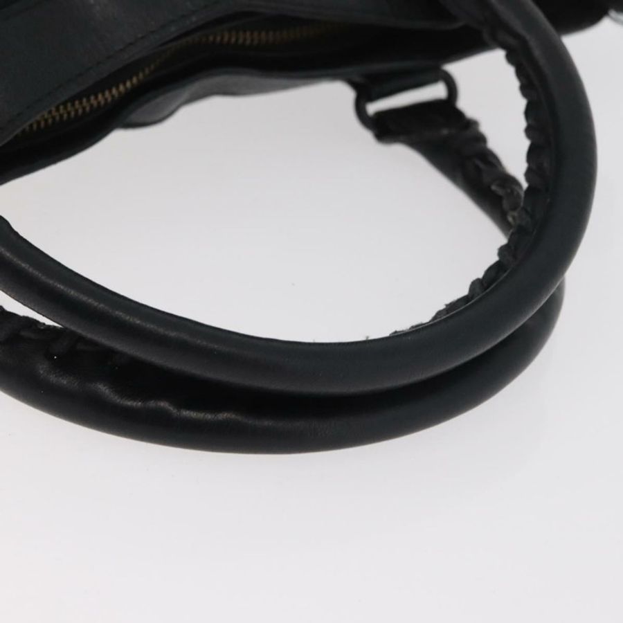 【日本直送】BALENCIAGA The First 手提包 皮革 2way 黑色 103208 正品 180633SAM-6