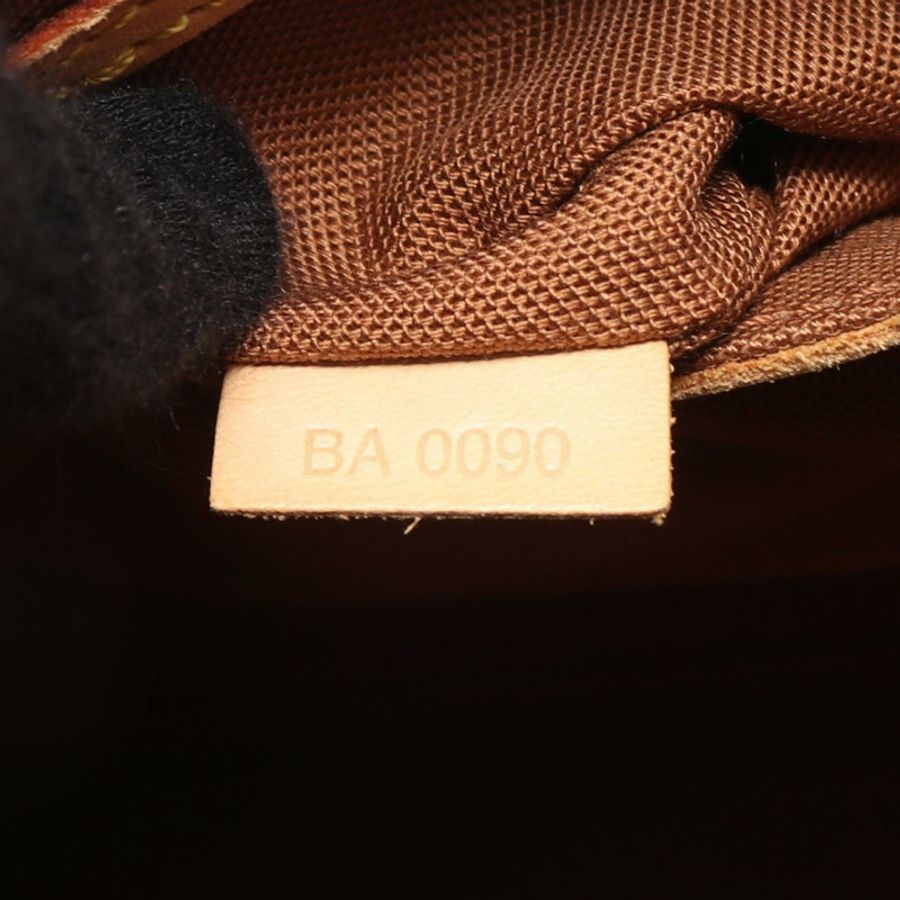 路易威登 Alma PM 手提包 M51130 Monogram 帆布皮革棕色二手女士-4