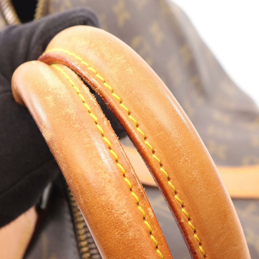 路易威登 Keepall 50 手提包 M41426 Monogram 帆布皮革棕色二手 LV-9