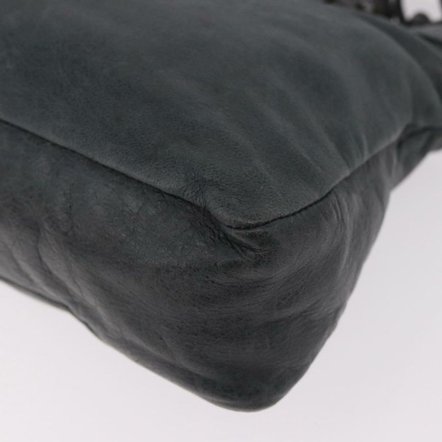 【日本直送】BALENCIAGA The First 手提包 皮革 2way 綠色 103208 正品 183631V-17