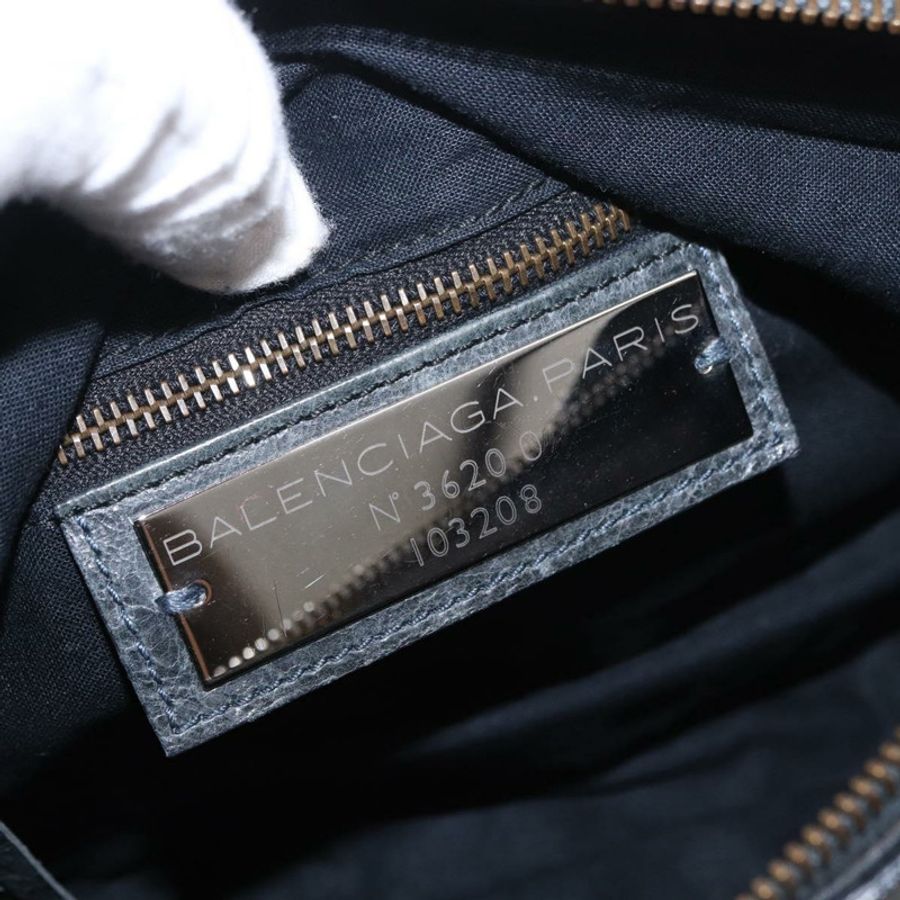 【日本直送】BALENCIAGA The First 手提包 皮革 2way 綠色 103208 正品 183631V-22