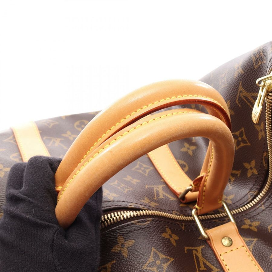 路易威登 Keepall Bandoulire 50 2WAY 旅行包 M41416 Monogram 帆布 二手-10