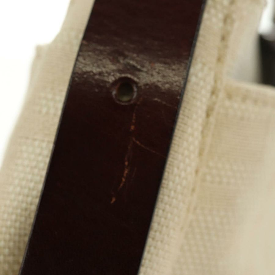 【日本直送】FENDI Zucca帆布Mamma Baguette單肩包 白色銀色 正品 ka4640M-4