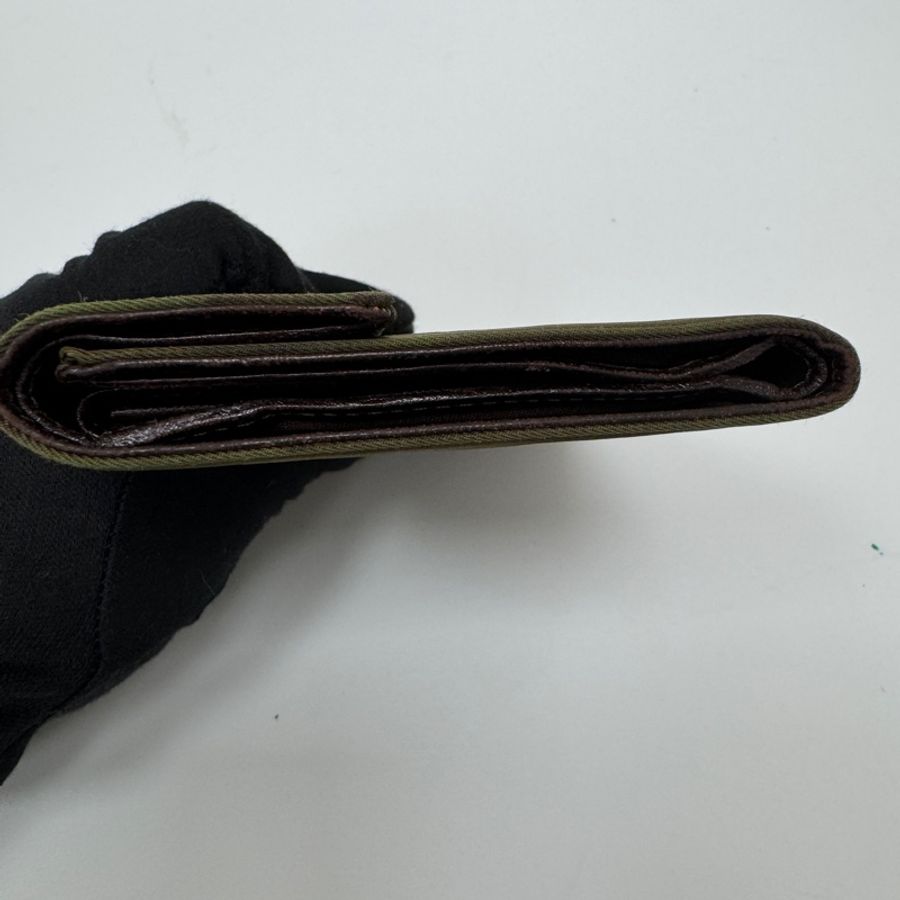 【赫蒂國際精品】Prada Tessuto 軍綠色尼龍錢包 vintage 二手 中古 短夾-18