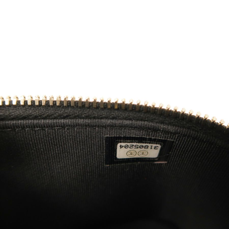 CHANEL 牛皮皮革Small Vanity With Chain鏈帶肩背袋-7