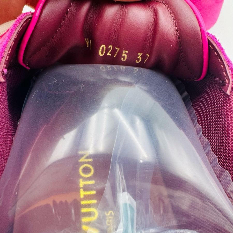 Lv Sneakerina 玫紅色芭蕾德訓鞋 37碼  97新-5